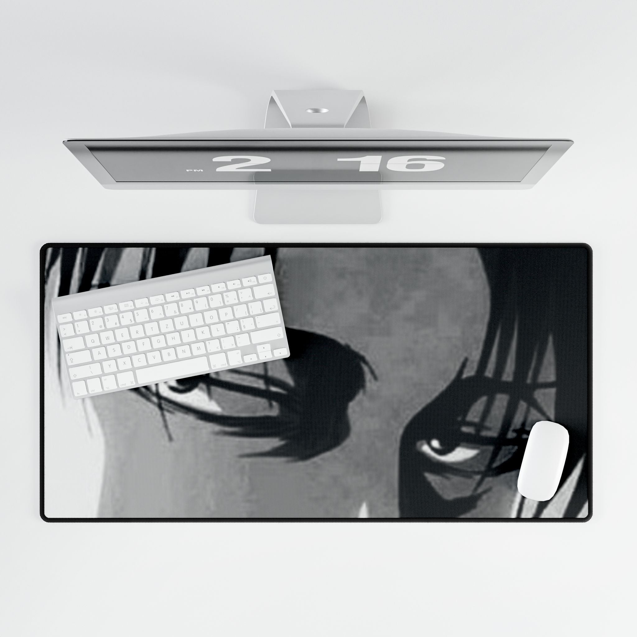 Levi Gaze Desk Mat - Attack on Titan Anime Mouse Pad