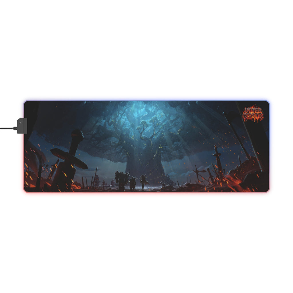 Forged in CHAOS | Utter Chaos Collection LED Mousepad