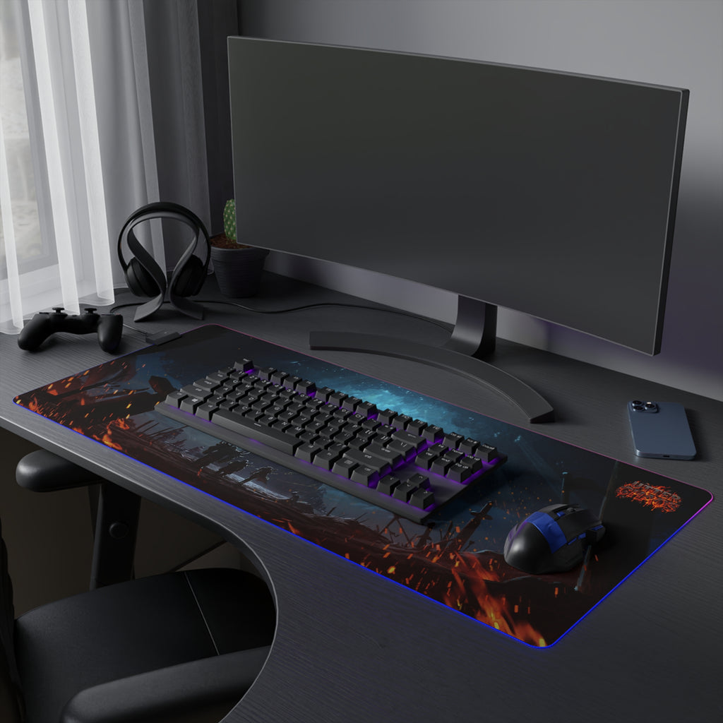 Forged in CHAOS | Utter Chaos Collection LED Mousepad