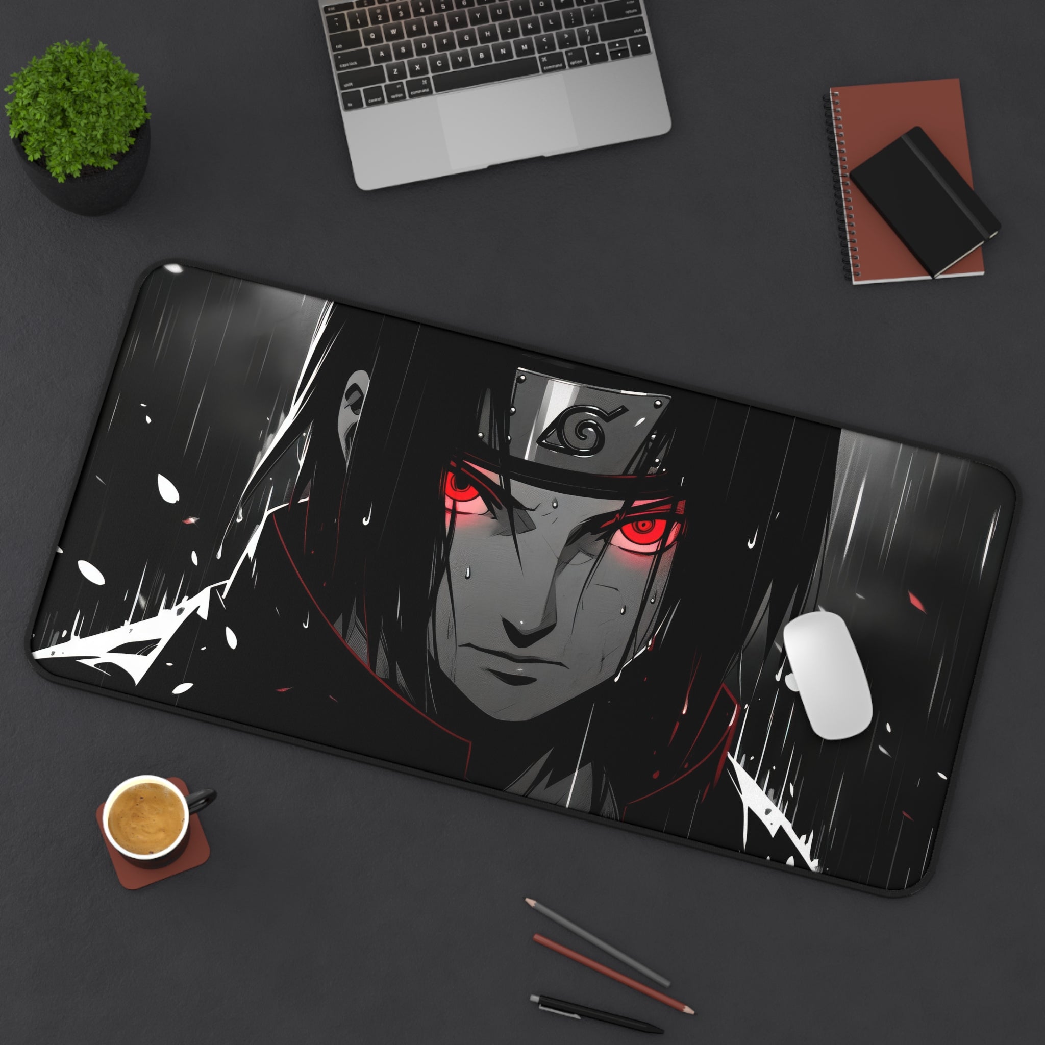 Itachi Uchiha Desk Mat | Naruto Anime Mouse pad