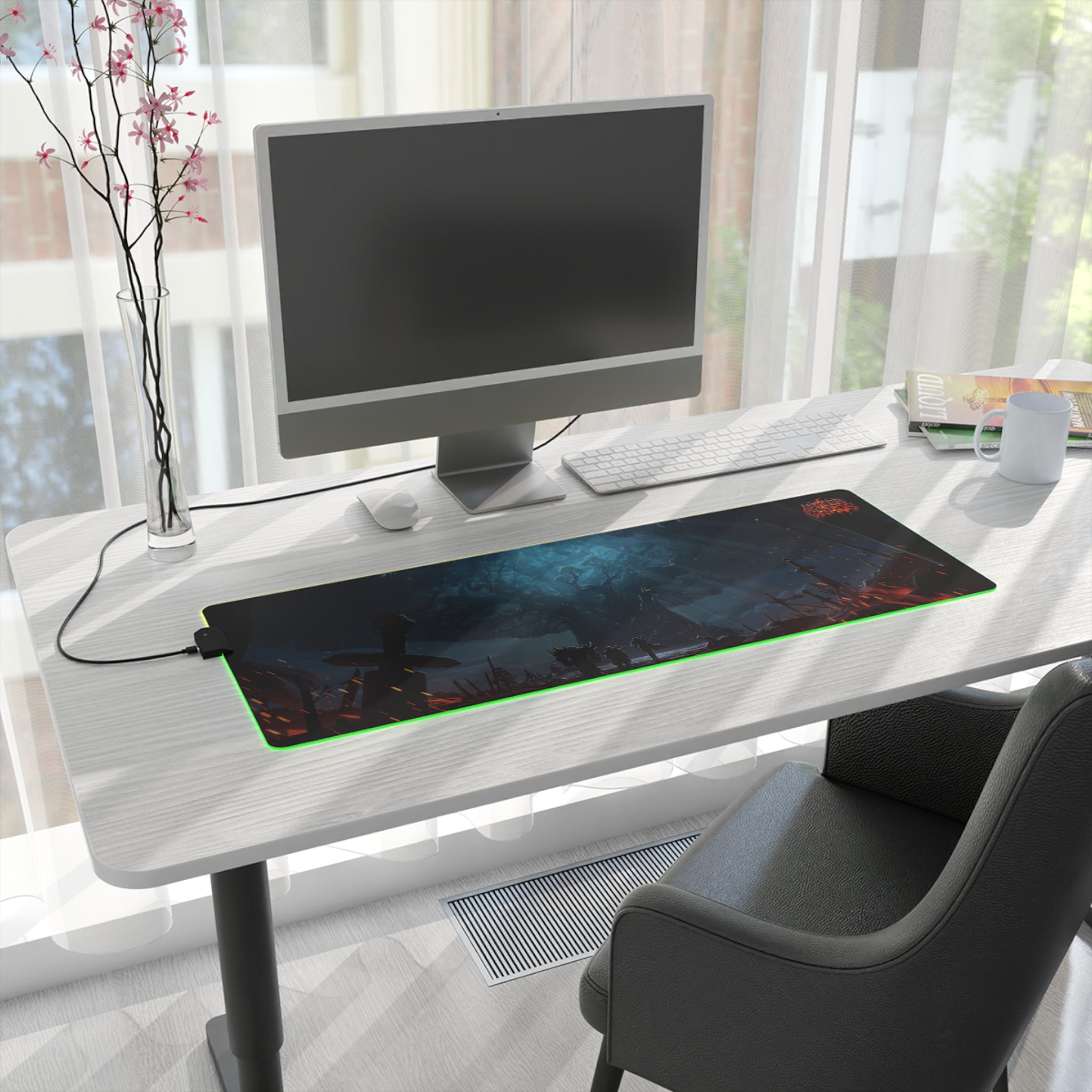 Forged in CHAOS | Utter Chaos Collection LED Mousepad