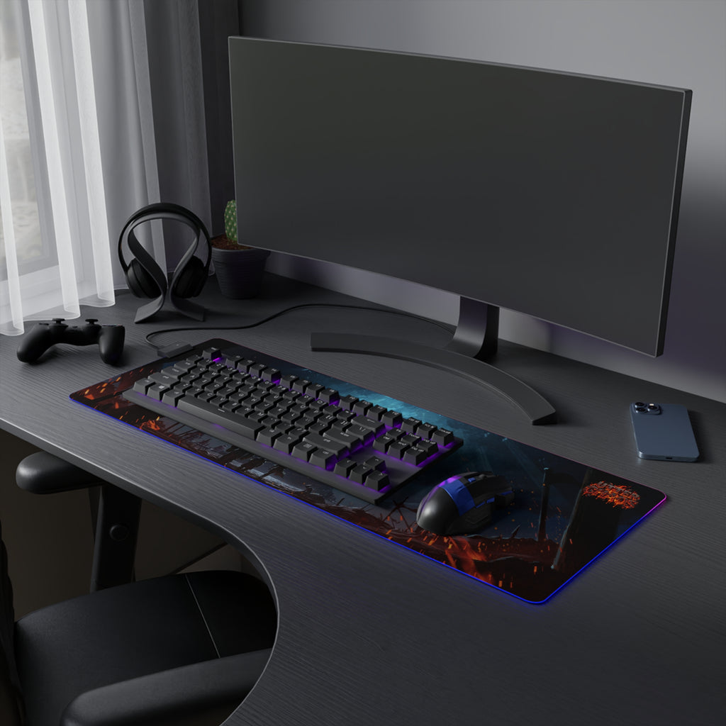 Forged in CHAOS | Utter Chaos Collection LED Mousepad