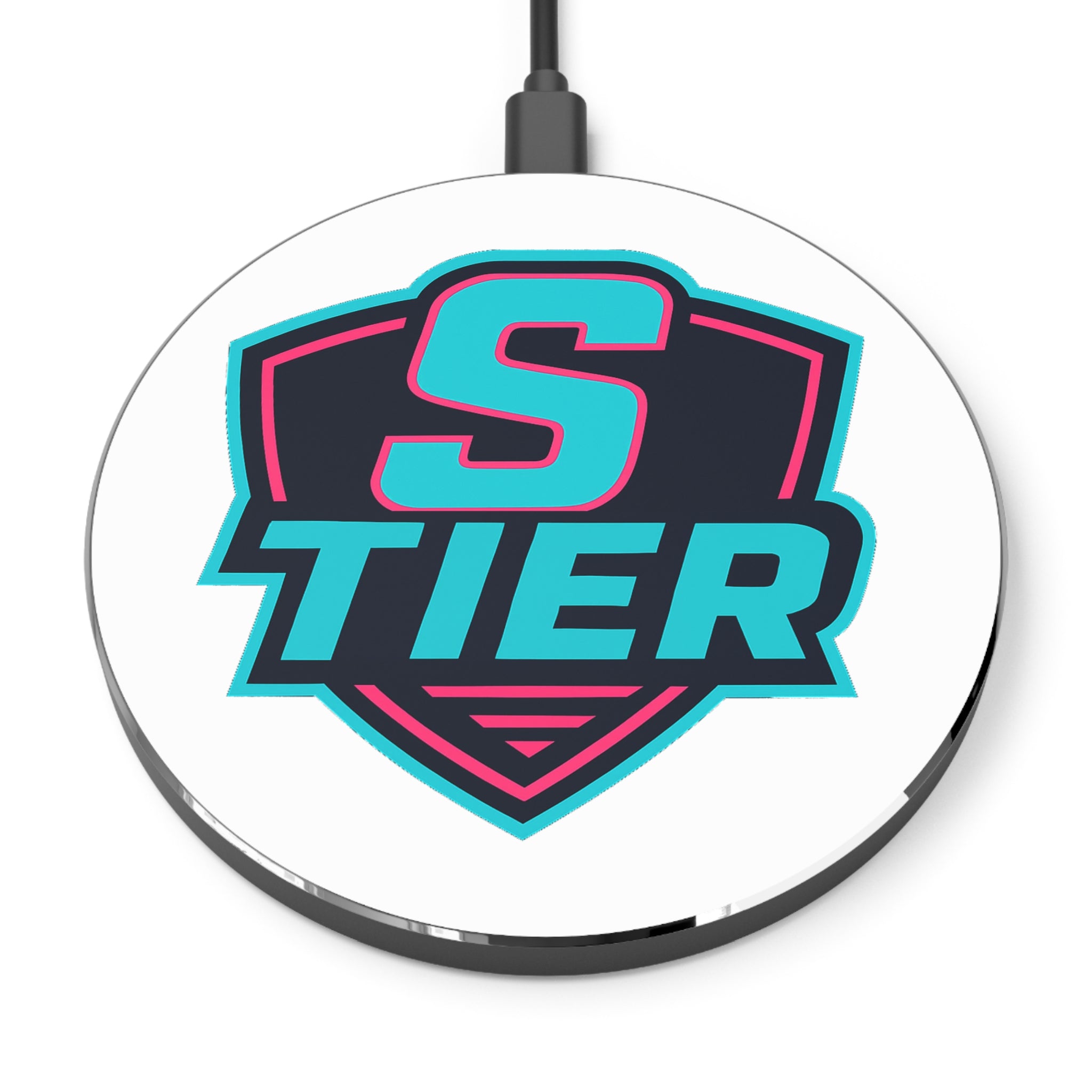 Wireless Charger — S Tier Gaming Logo Fast Wireless Pad
