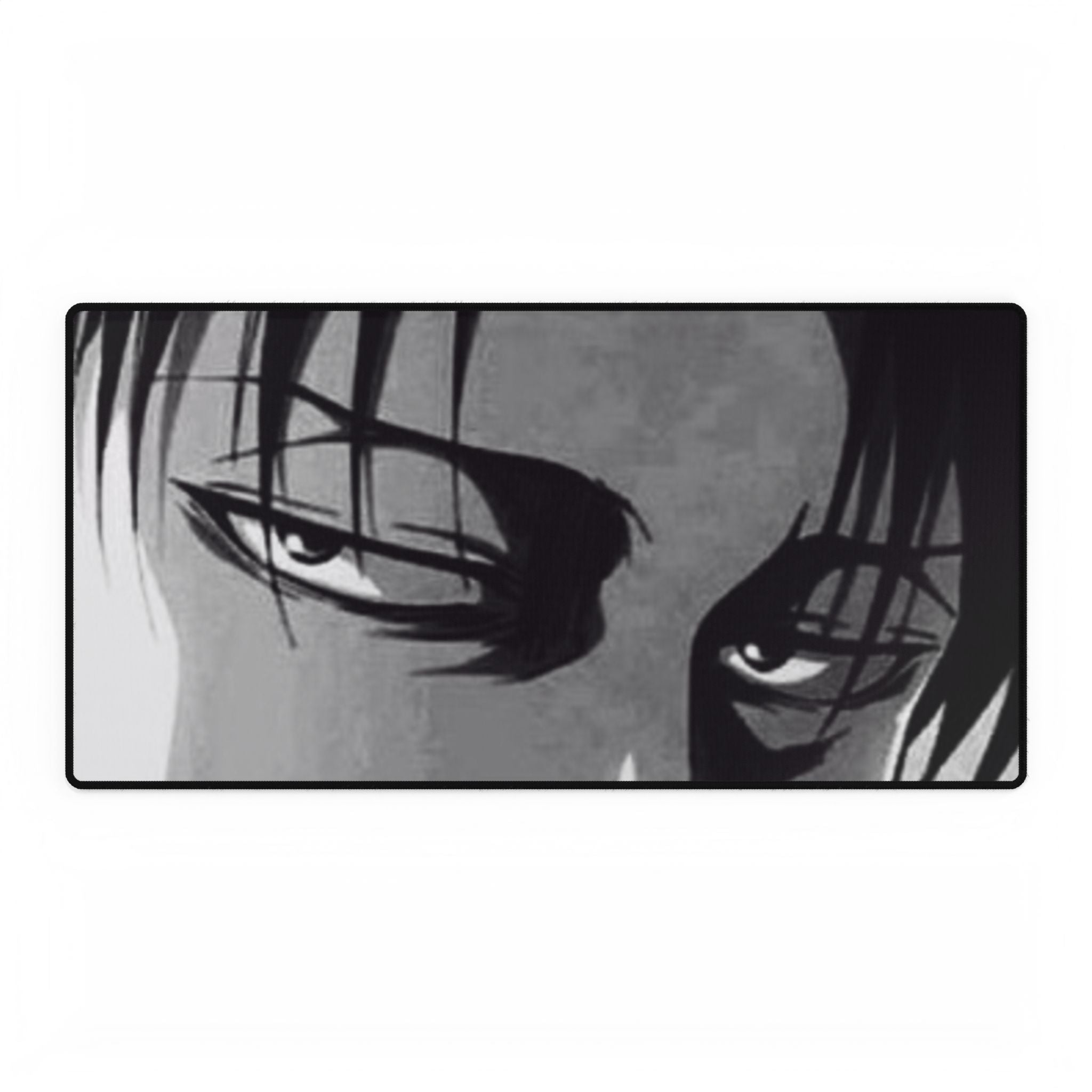 Levi Gaze Desk Mat - Attack on Titan Anime Mouse Pad