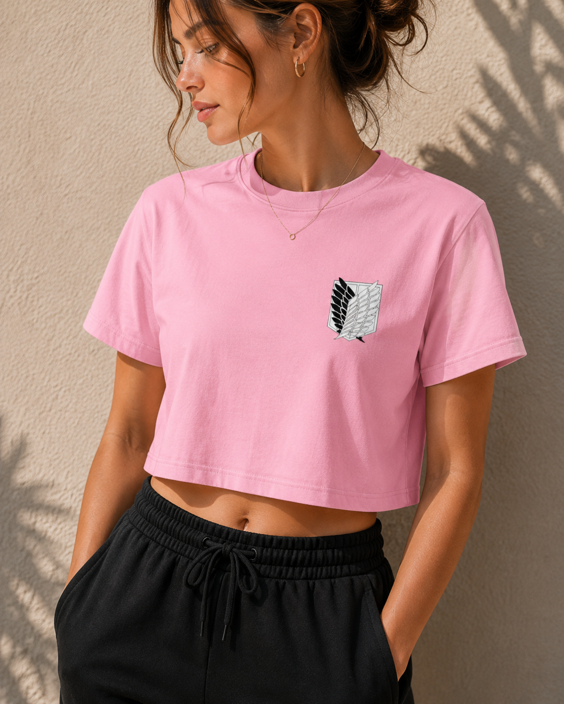 Scout Regiment - Freedom Crest | Attack on Titan Anime Crop Top Shirt
